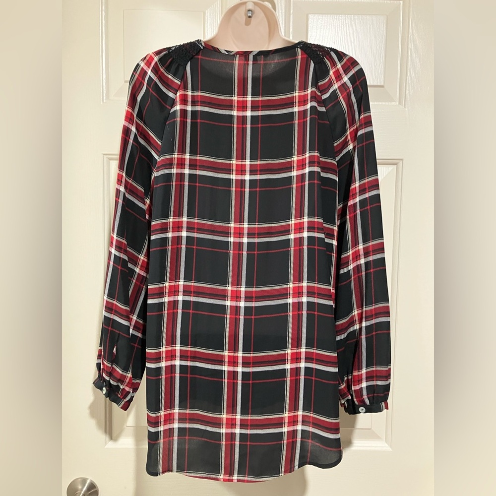 Ruffhewn Woman size small pullover style long sleeve blouse - Picture 11 of 11